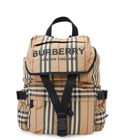 mochila burberry blanco